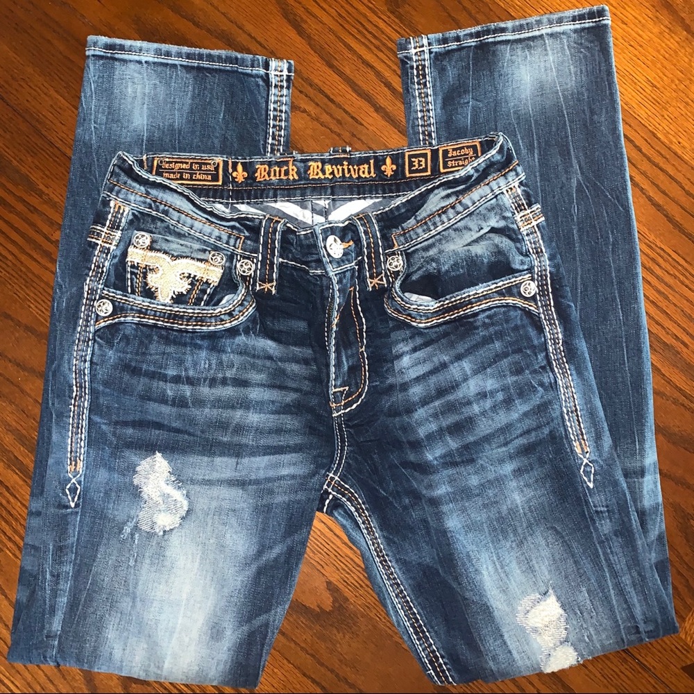 Men's Rock Revival Jeans